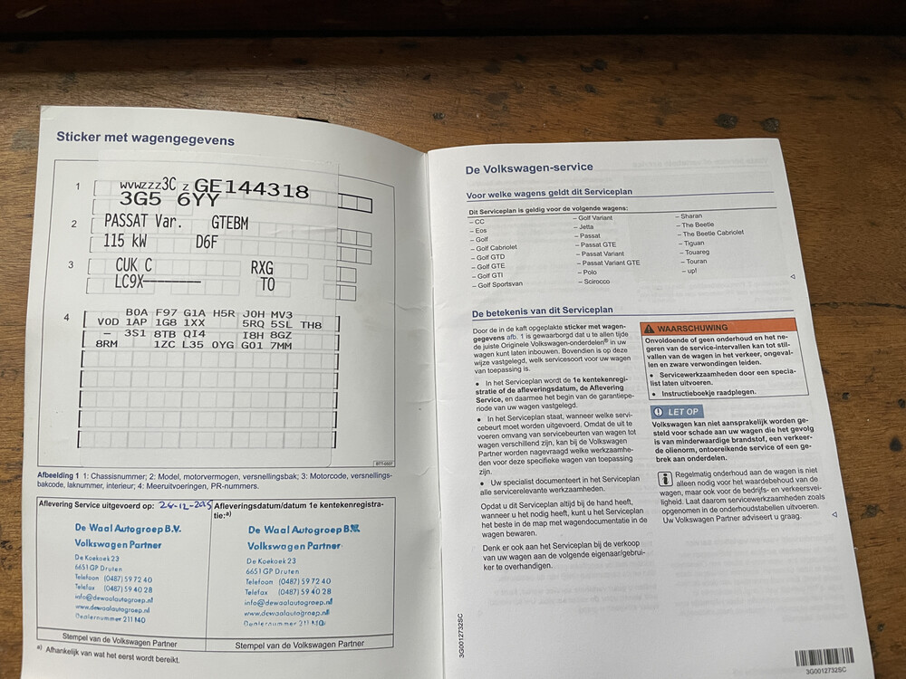 Volkswagen Passat Variant GTE Highline 204PS 2015 -Orig. NL-, HS-745-X