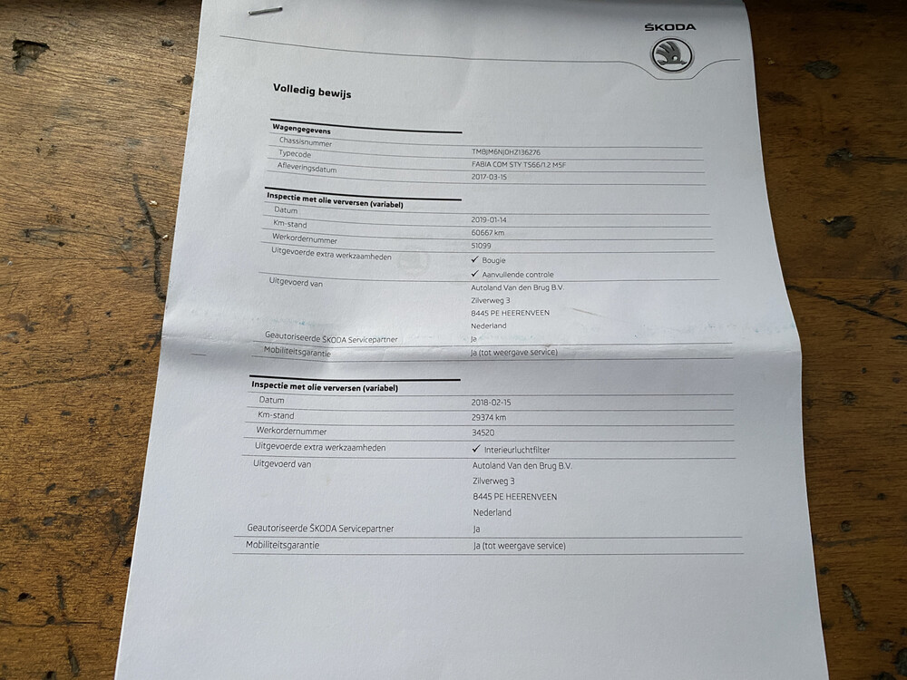 Skoda Fabia Combi TSI Style Business 2017 -Orig. NL-, NL-766-K.