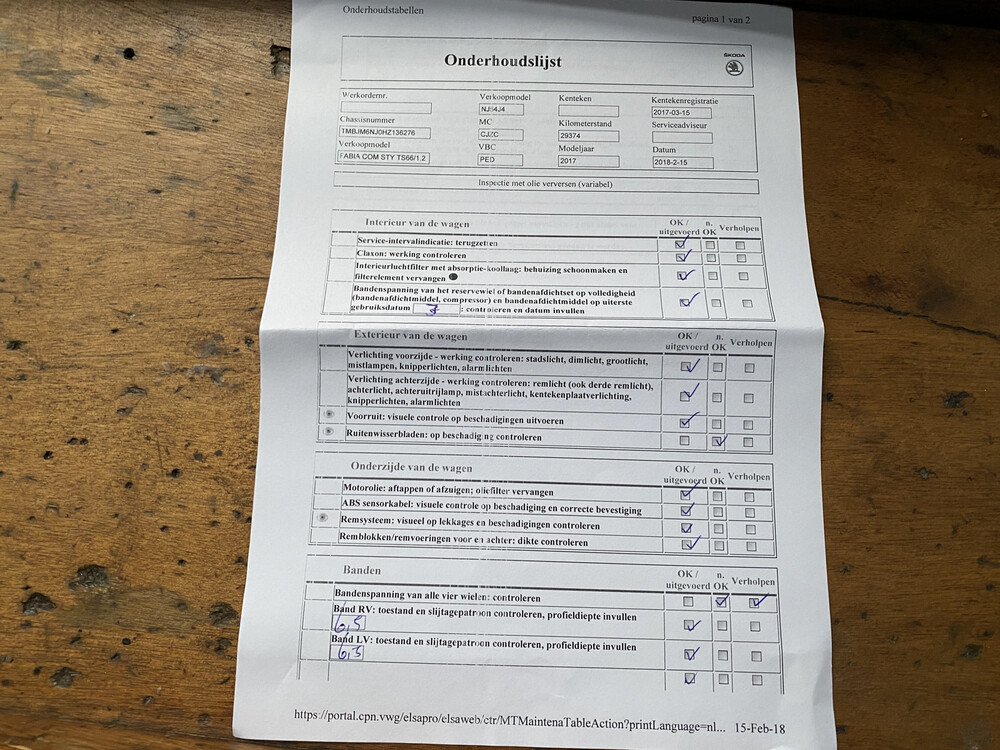 Skoda Fabia Combi TSI Style Business 2017 -Orig. NL-, NL-766-K.