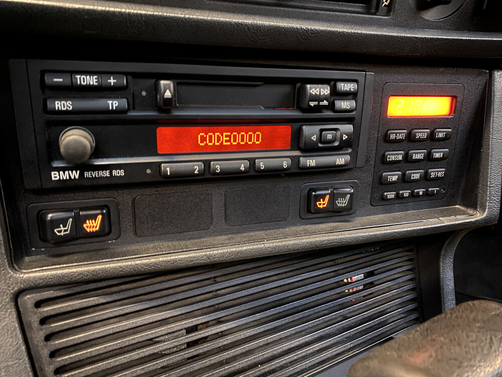 BMW 635CSI Coupe 211hp 1989 6-Series.