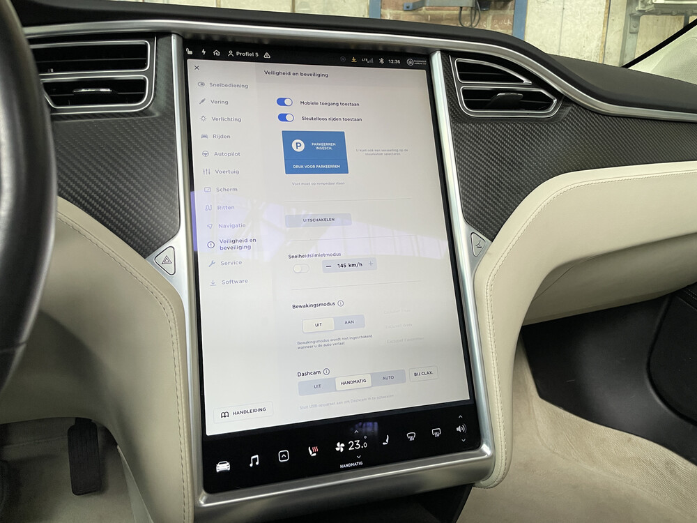 Tesla Model S 75D 476hp 2017 -Ursprünglich. NL-, RK-236-J