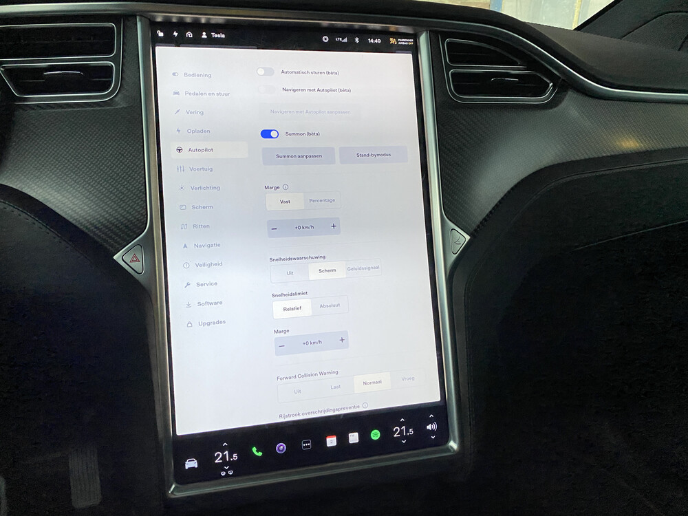 Tesla Modell X 100D 417PS 2018 -Ursprünglich. NL-, SF-183-S