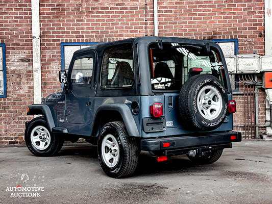 Jeep Wrangler TJ2.5 Hardtop 118 PS 1999.