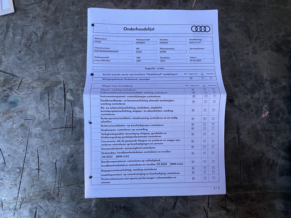 Audi e-tron EDITION ONE 55 Quattro Advanced 95 kWh 215PS 2018 -Orig NL-, XH-842-D