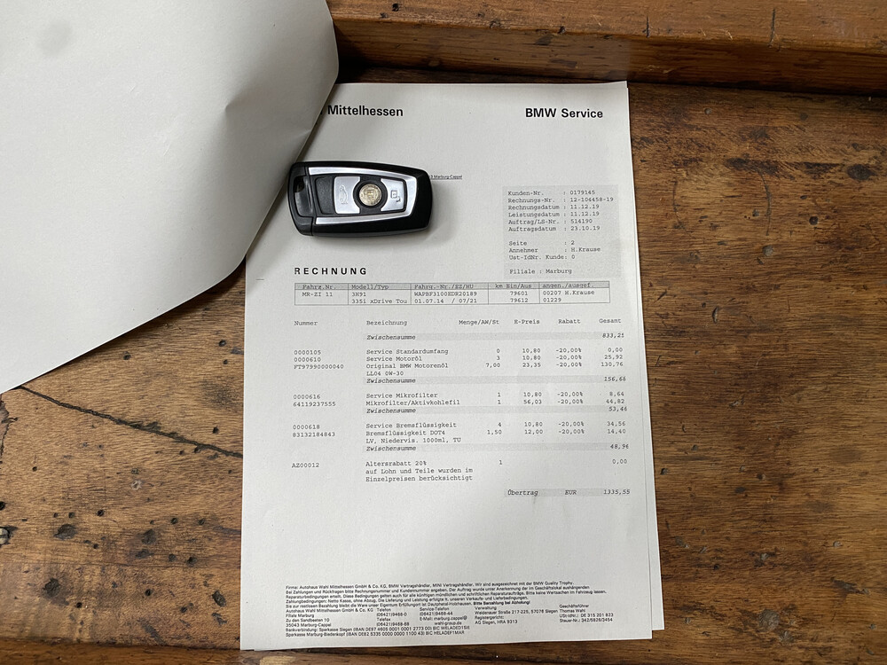 BMW ALPINA B3-Biturbo 2014 409PS 600nm F31, NL-Kennzeichen