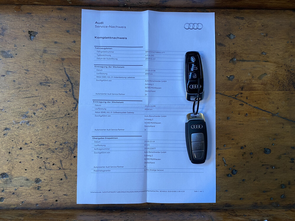 Audi e-tron 55 Quattro Advanced Pro Line 360PS 2018, J-696-RZ.