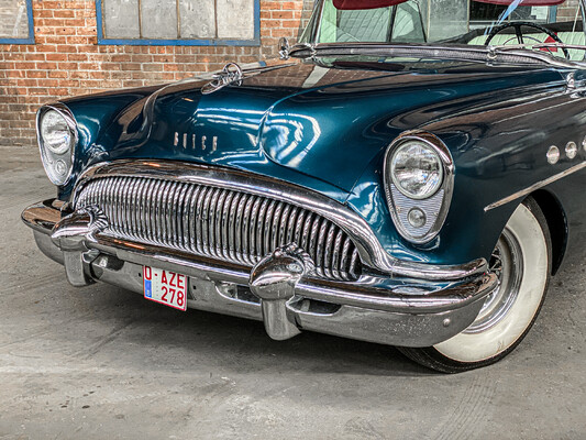 Buick Roadmaster Convertible 76 C V8 Cabriolet 1954