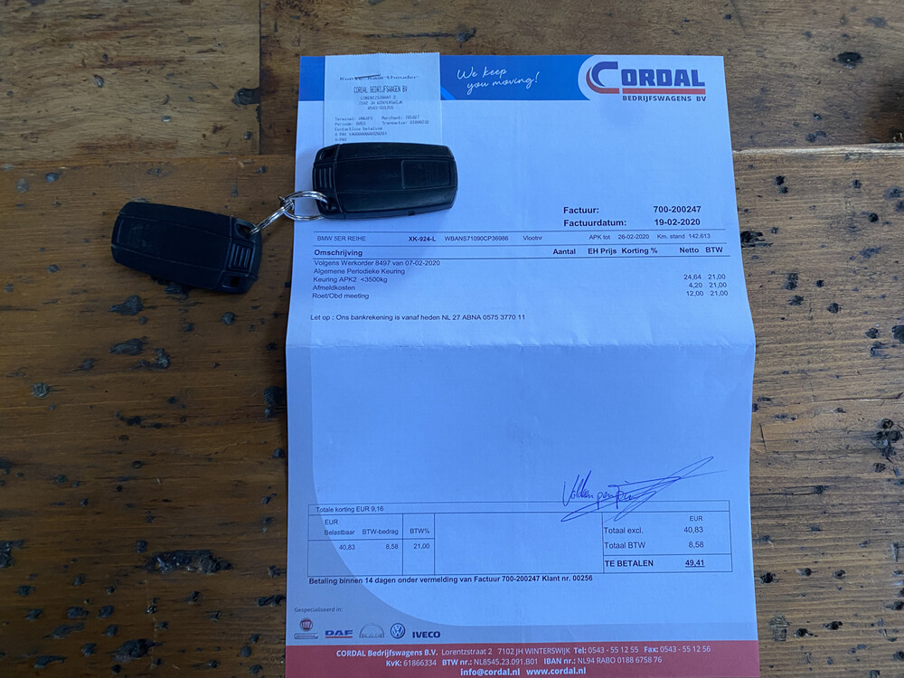 BMW 530d M-Sport E61 Business Line Touring 5-serie 231pk 2007, XK-924-L