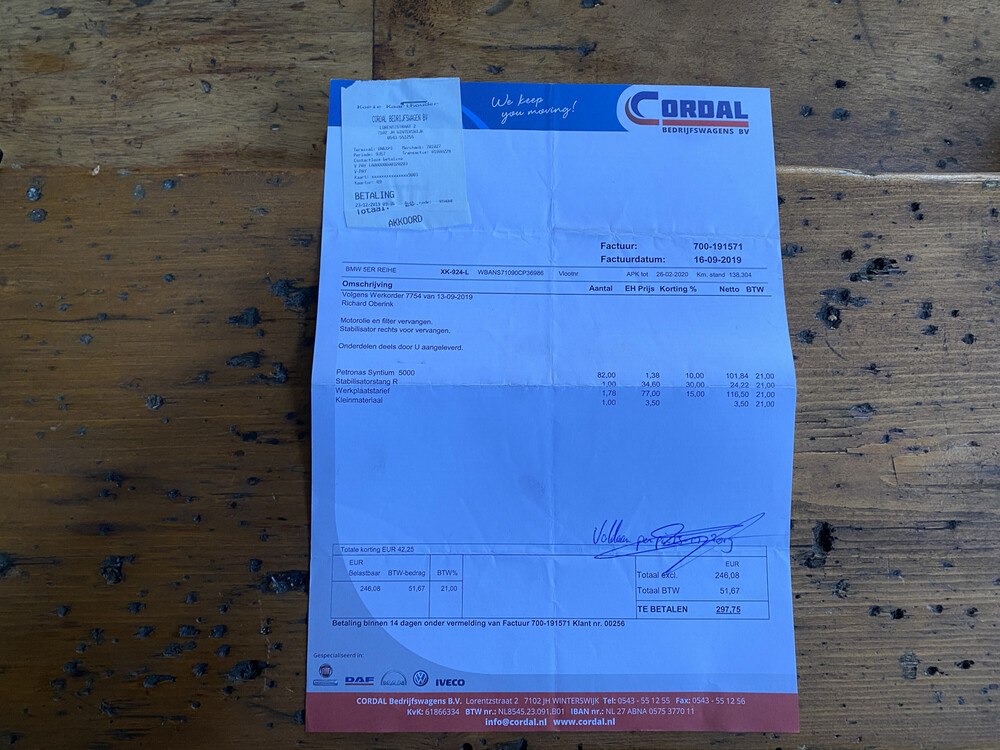 BMW 530d M-Sport E61 Business Line Touring 5-serie 231pk 2007, XK-924-L