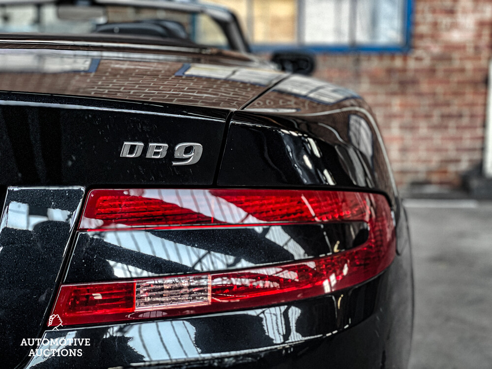 Aston Martin DB9 Volante 6.0 V12 Touchtronic 457pk 2005, J-272-VH