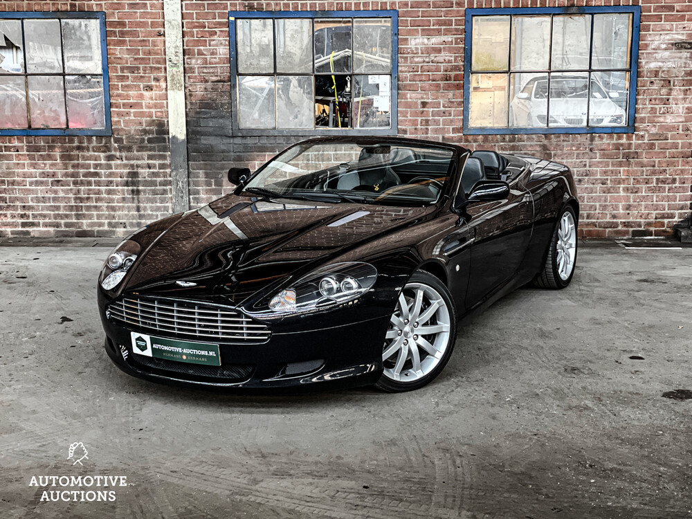 Aston Martin DB9 Volante 6.0 V12 Touchtronic 457pk 2005, J-272-VH