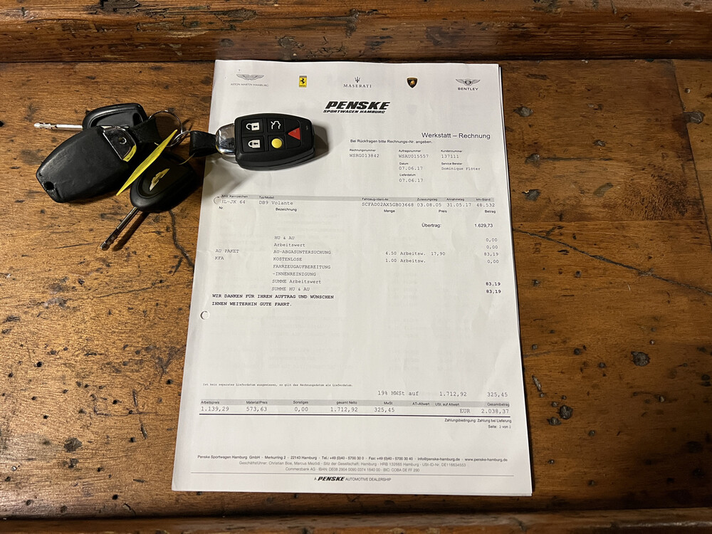 Aston Martin DB9 Volante 6.0 V12 Touchtronic 457pk 2005, J-272-VH