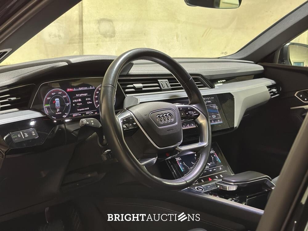 Audi e-tron 55 Quattro S Edition 95 kWh 408pk 2020 (Origineel-NL & 1e Eigenaar), K-612-HN