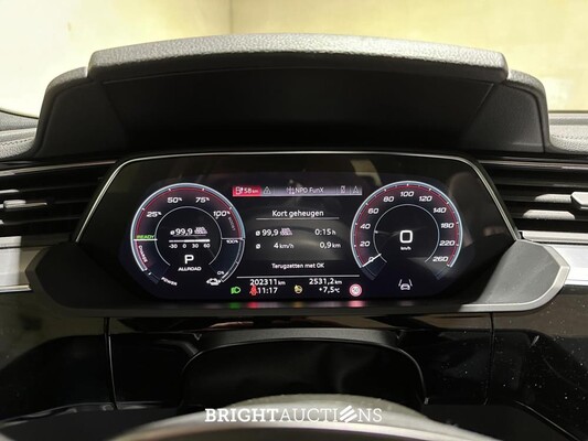 Audi e-tron 55 Quattro S Edition 95 kWh 408pk 2020 (Origineel-NL & 1e Eigenaar), K-612-HN