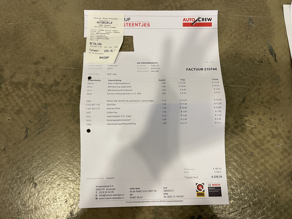 Seat Mii 1.0 Style 2012, 7-KTJ-33