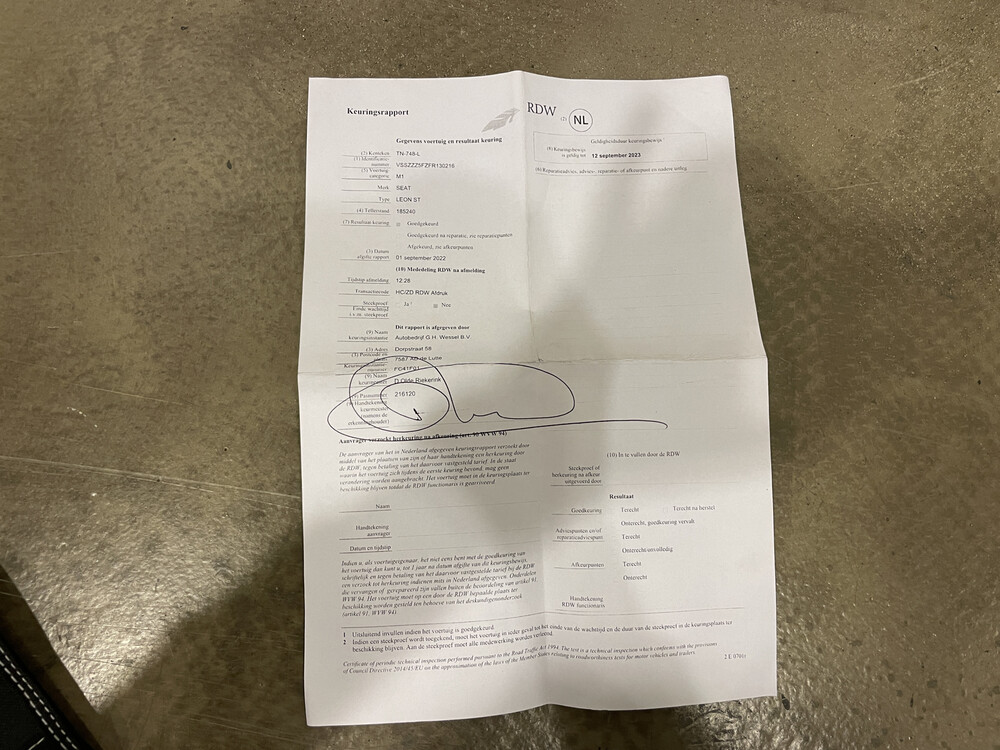 Seat Leon ST 1.6 Style Business 2015, TN-748-L