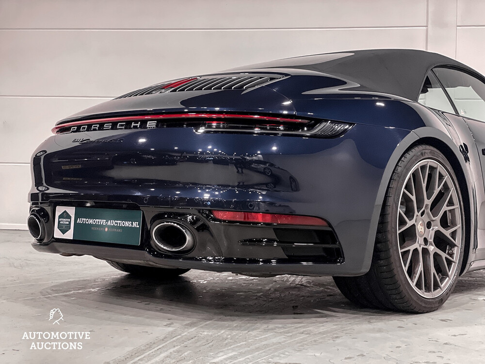 Porsche 911 Carrera 4s 992 SportChrono 3.0 450pk SportDesign Cabriolet 2019, H-643-ZL