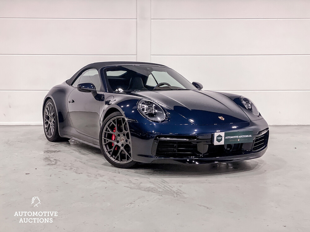 Porsche 911 Carrera 4s 992 SportChrono 3.0 450pk SportDesign Cabriolet 2019, H-643-ZL