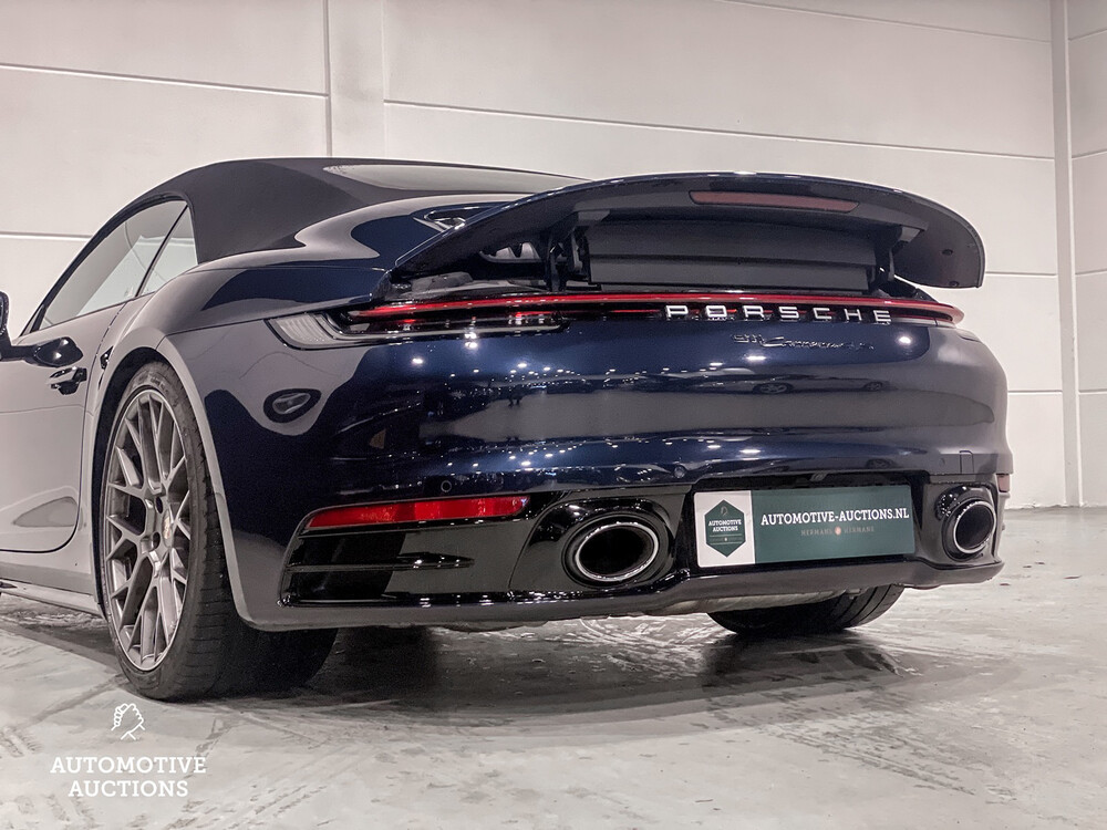 Porsche 911 Carrera 4s 992 SportChrono 3.0 450pk SportDesign Cabriolet 2019, H-643-ZL