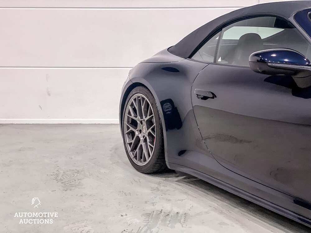 Porsche 911 Carrera 4s 992 SportChrono 3.0 450pk SportDesign Cabriolet 2019, H-643-ZL
