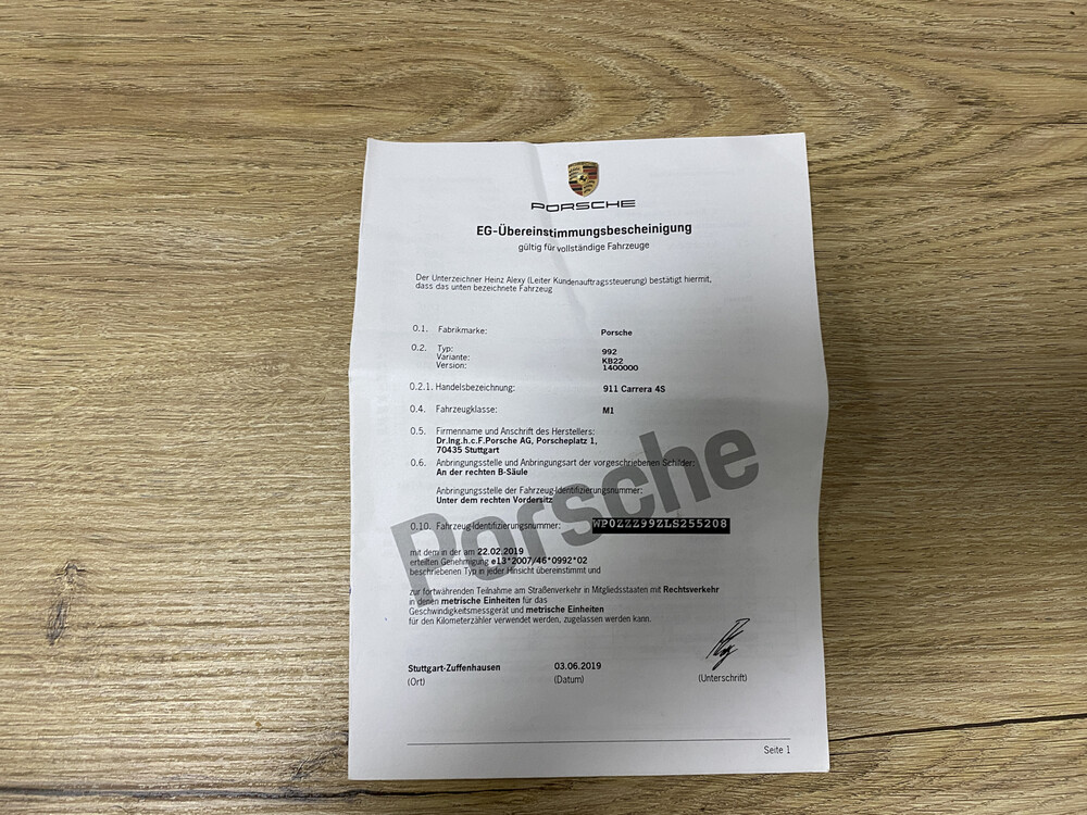 Porsche 911 Carrera 4s 992 SportChrono 3.0 450pk SportDesign Cabriolet 2019, H-643-ZL