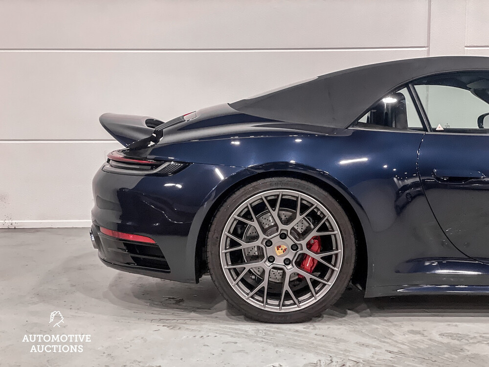 Porsche 911 Carrera 4s 992 SportChrono 3.0 450pk SportDesign Cabriolet 2019, H-643-ZL