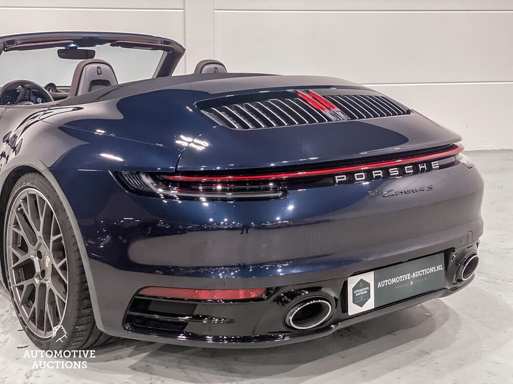 Porsche 911 Carrera 4s 992 SportChrono 3.0 450pk SportDesign Cabriolet 2019, H-643-ZL