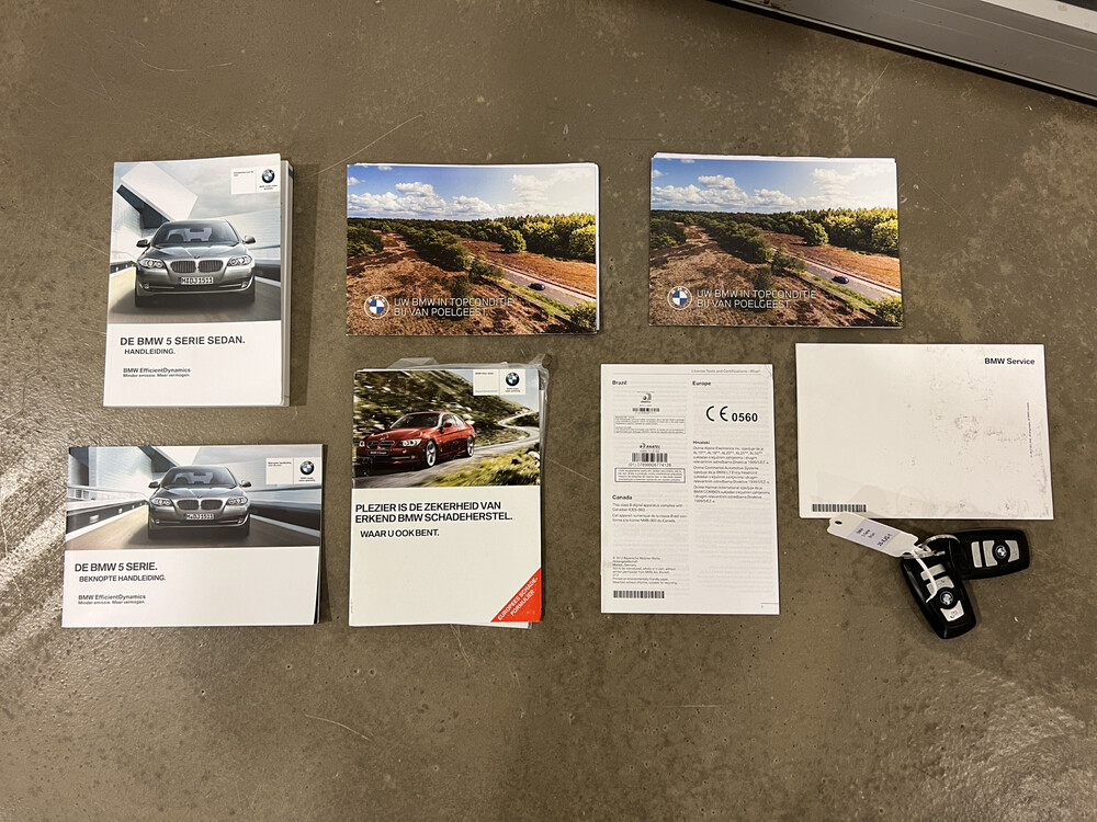 BMW 528i High Executive 5-serie 245pk 2012, 25-XJG-1