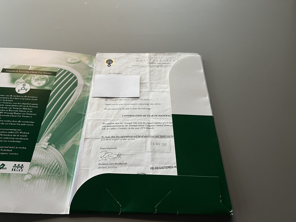 Triumph TR6 Softtop 169PS 1975, 18-YB-18.