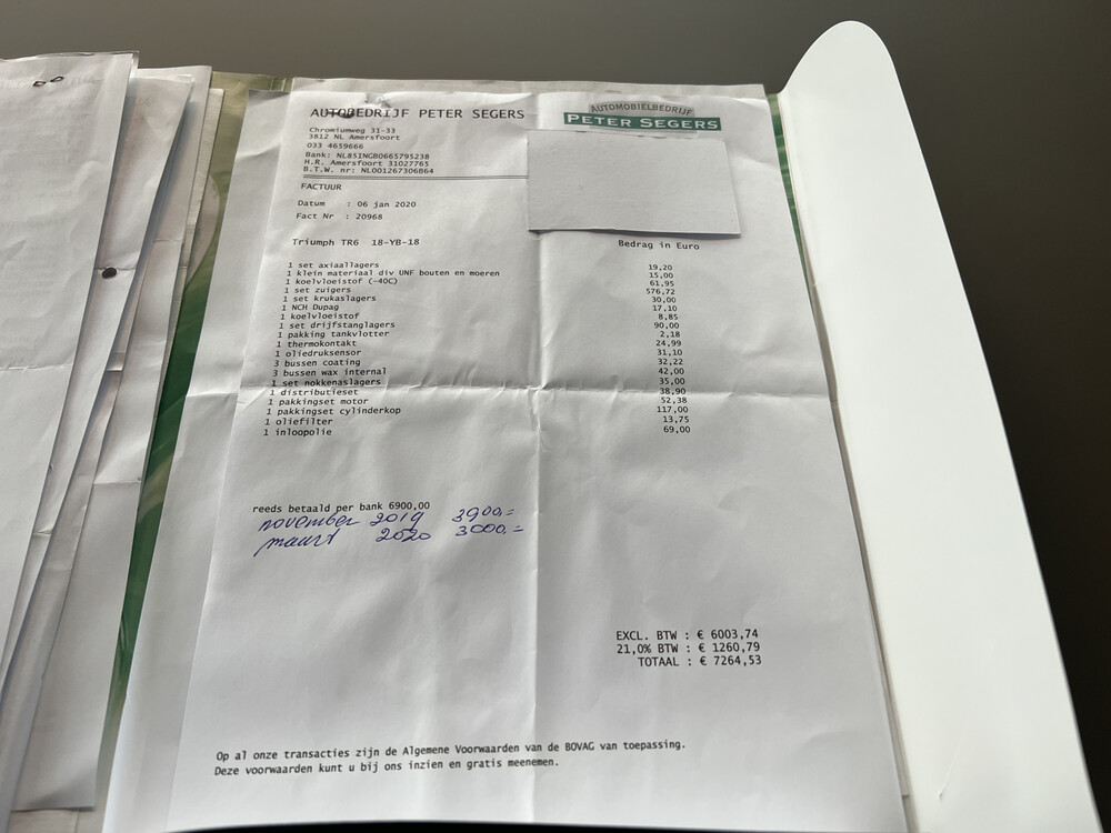 Triumph TR6 Softtop 169PS 1975, 18-YB-18.