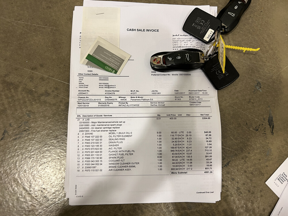 Porsche Panamera 3.6 V6 Platinum Edition SportChrono 299pk 2013, L-185-HT