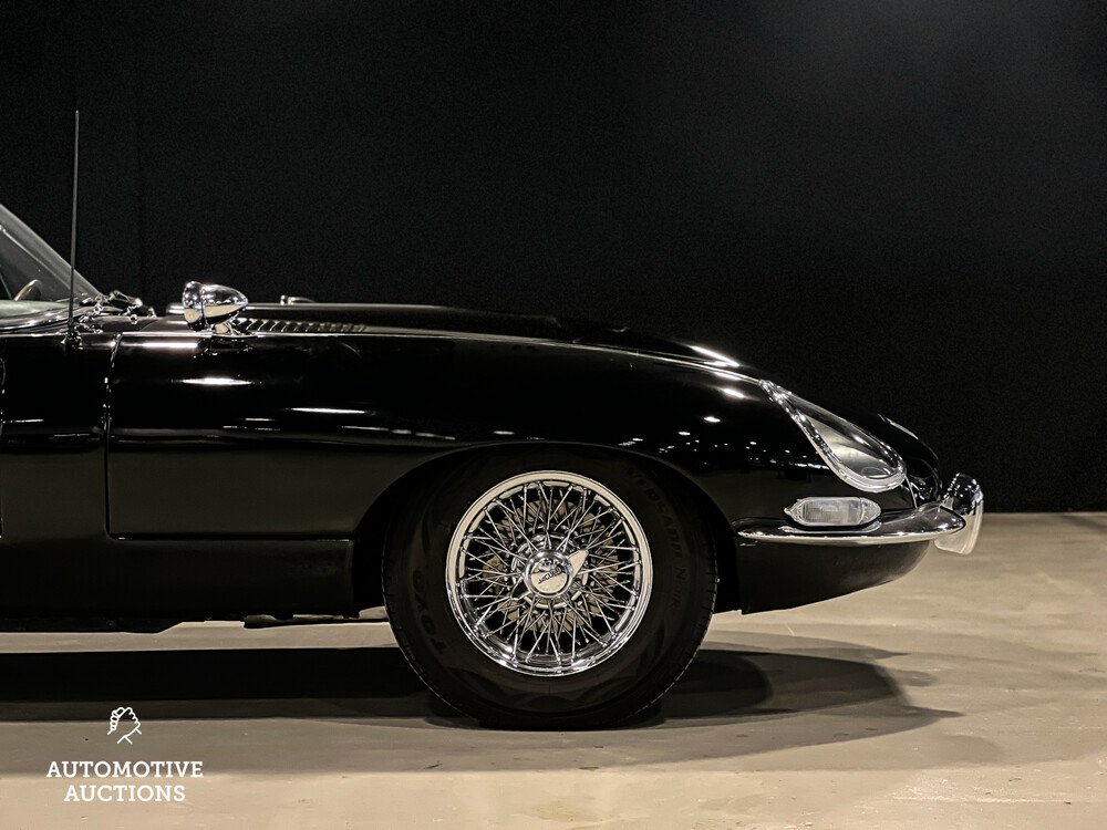 Jaguar E-Type Series 1 OTS 4.2 Zes-in-Lijn Cabriolet 1967, DZ-73-87