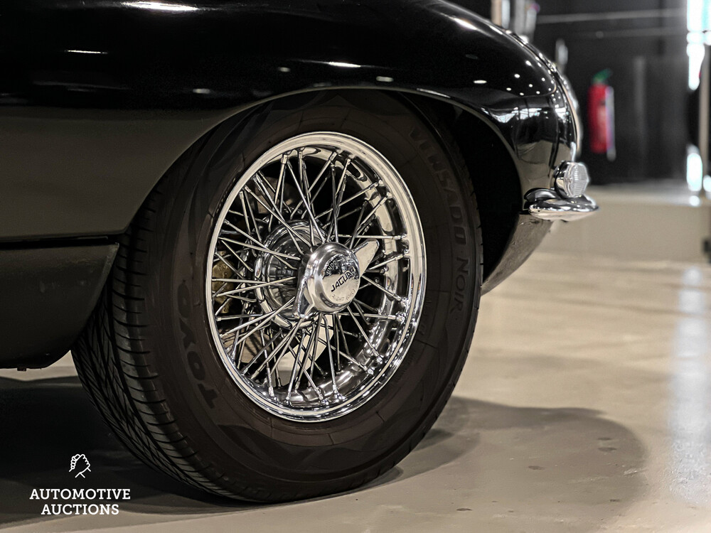 Jaguar E-Type Series 1 OTS 4.2 Zes-in-Lijn Cabriolet 1967, DZ-73-87