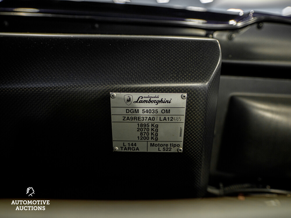 Lamborghini Diablo VT Roadster 5.7 V12 492pk Cabriolet 1996