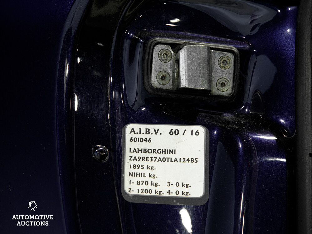 Lamborghini Diablo VT Roadster 5.7 V12 492pk Cabriolet 1996