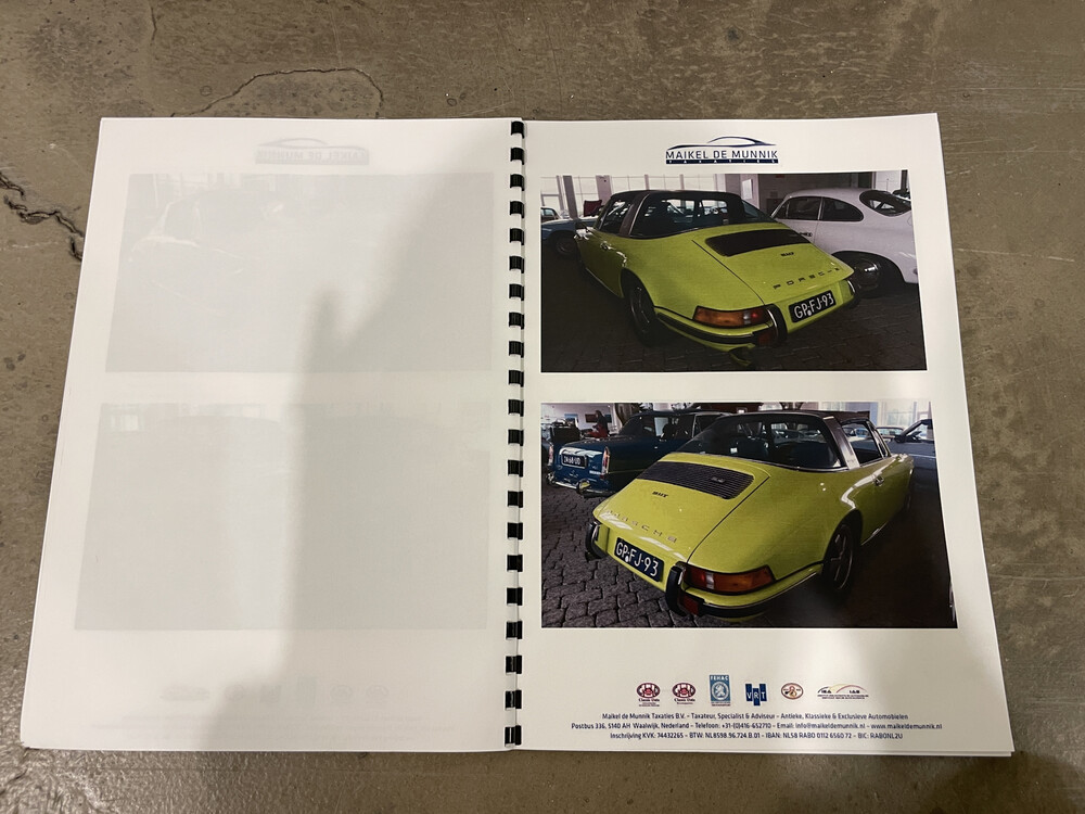 Porsche 911T 2.4 Targa 1973 911.261 Hellgelb, GP-FJ-93