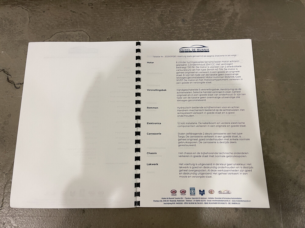 Porsche 911T 2.4 Targa 1973 911.261 Hellgelb, GP-FJ-93