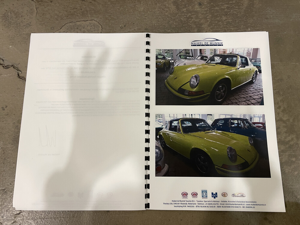 Porsche 911T 2.4 Targa 1973 911.261 Hellgelb, GP-FJ-93