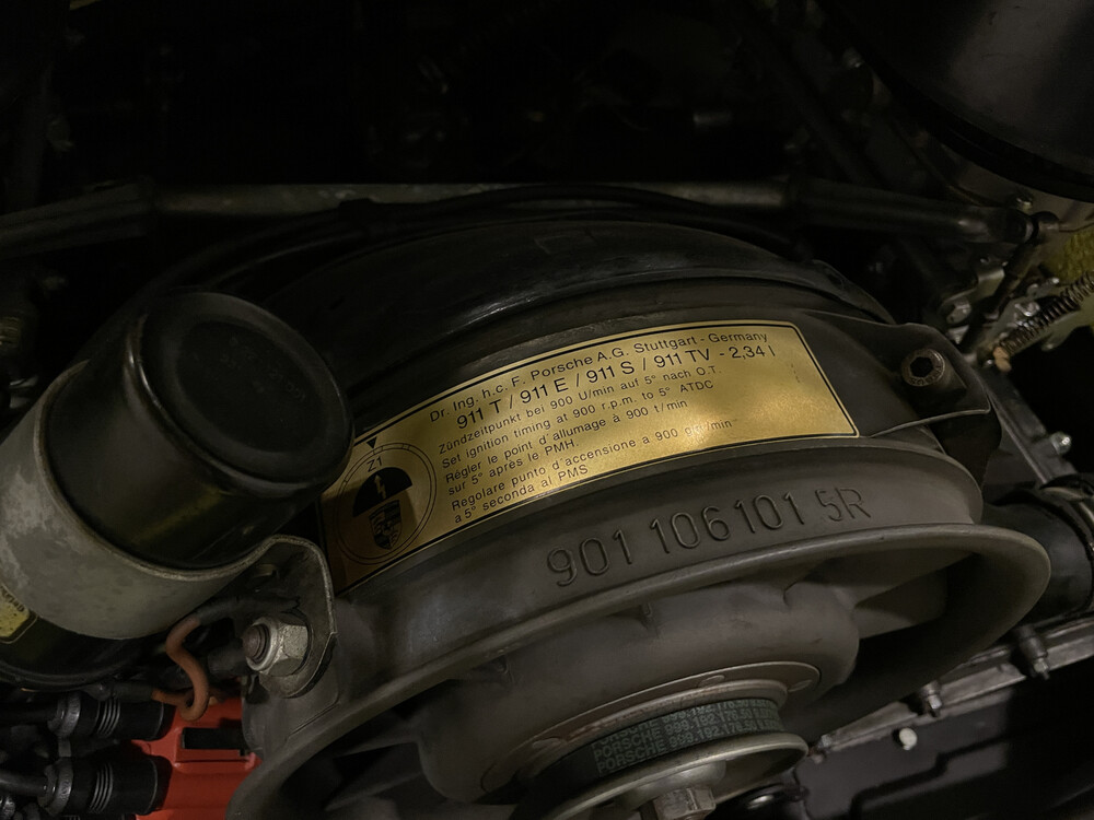 Porsche 911T 2.4 Targa 1973 911.261 Hellgelb, GP-FJ-93