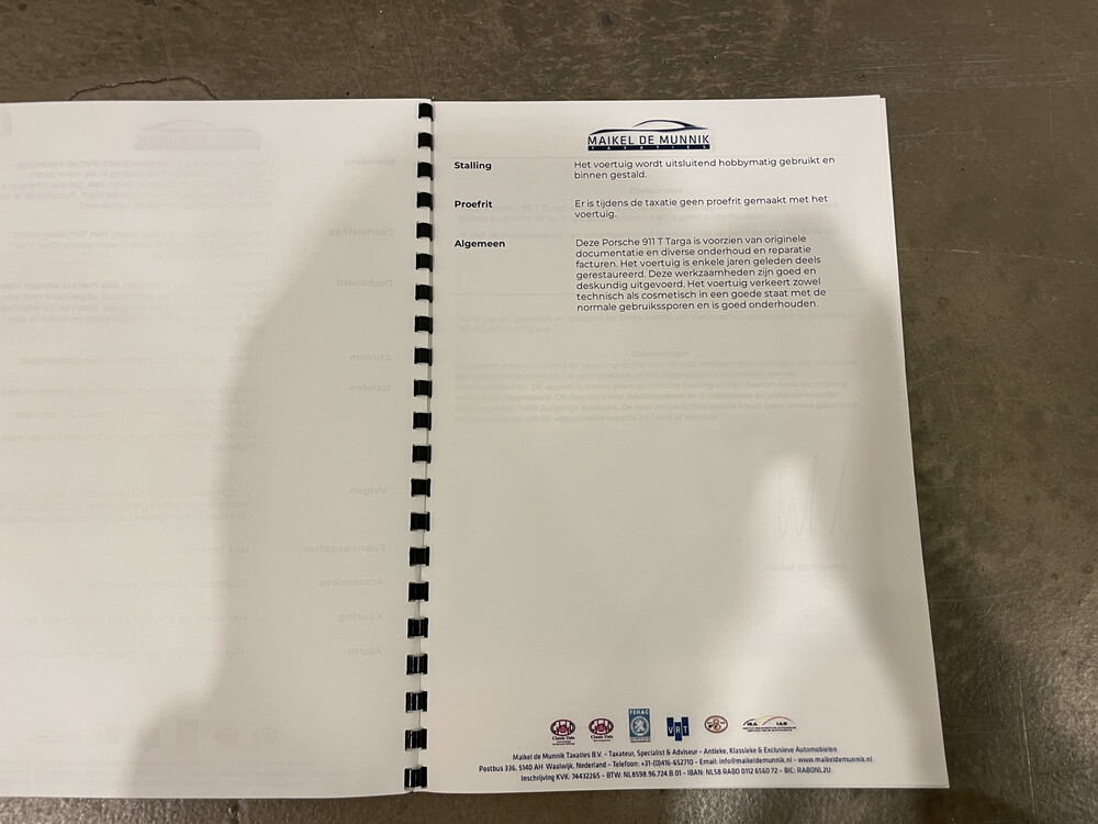 Porsche 911T 2.4 Targa 1973 911.261 Hellgelb, GP-FJ-93