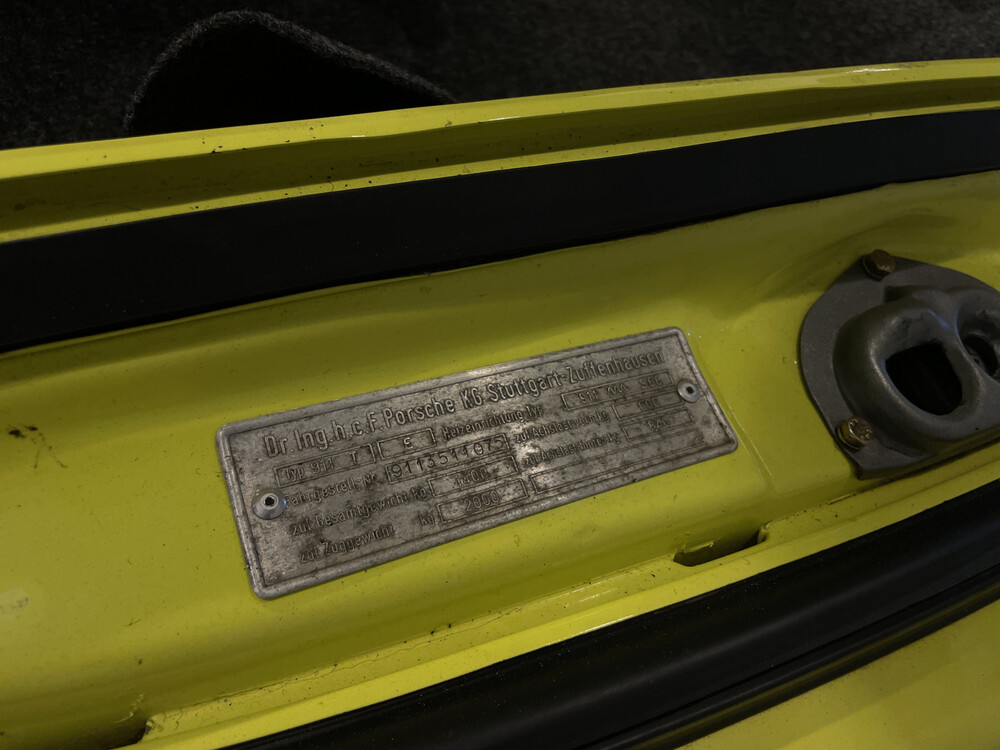 Porsche 911T 2.4 Targa 1973 911.261 Hellgelb, GP-FJ-93