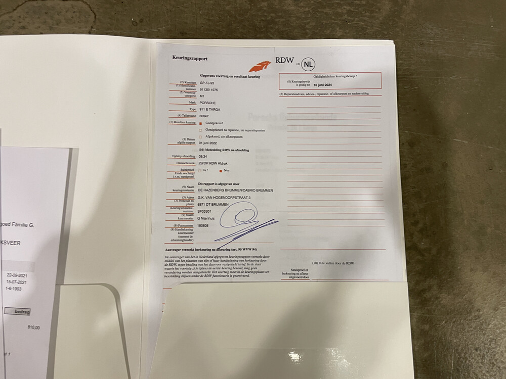 Porsche 911T 2.4 Targa 1973 911.261 Hellgelb, GP-FJ-93