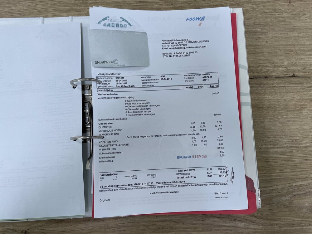 Jaguar Mark V DHC 170pk 1951, AM-72-75