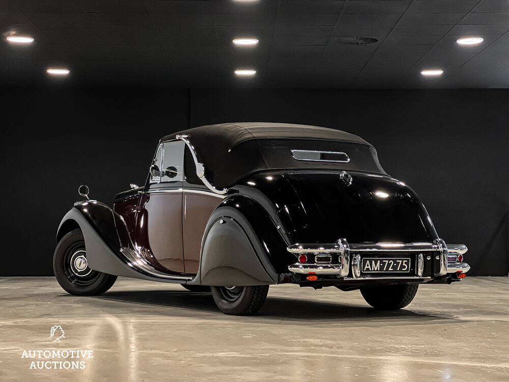 Jaguar Mark V DHC 170pk 1951, AM-72-75