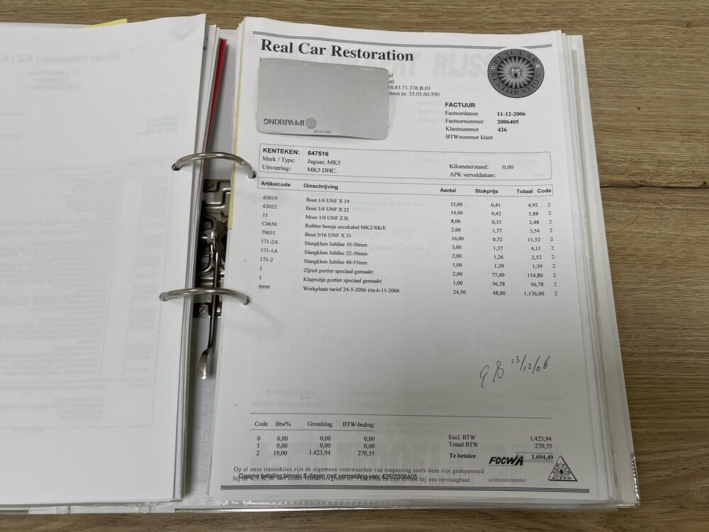 Jaguar Mark V DHC 170pk 1951, AM-72-75