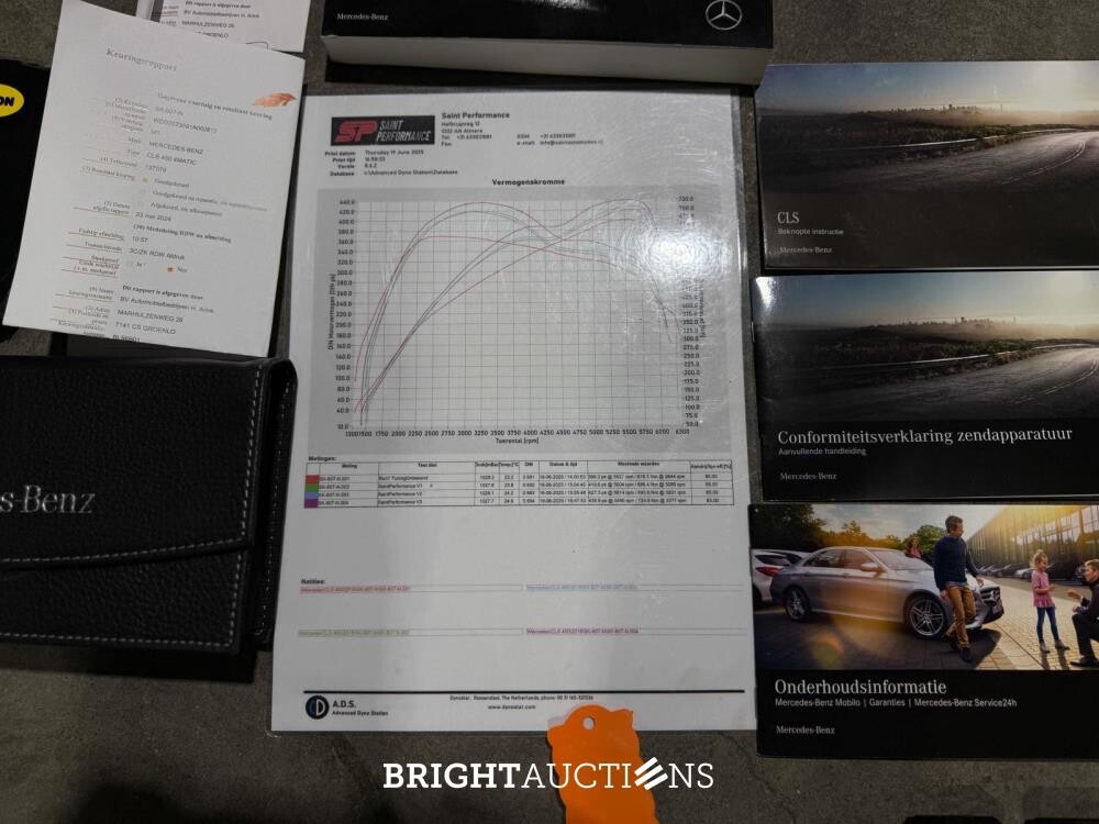 Mercedes-Benz CLS450 AMG 4Matic 3.0 V6 Premium Plus 367pk 2018 (Origineel-NL) CLS-Klasse, SK-607-N