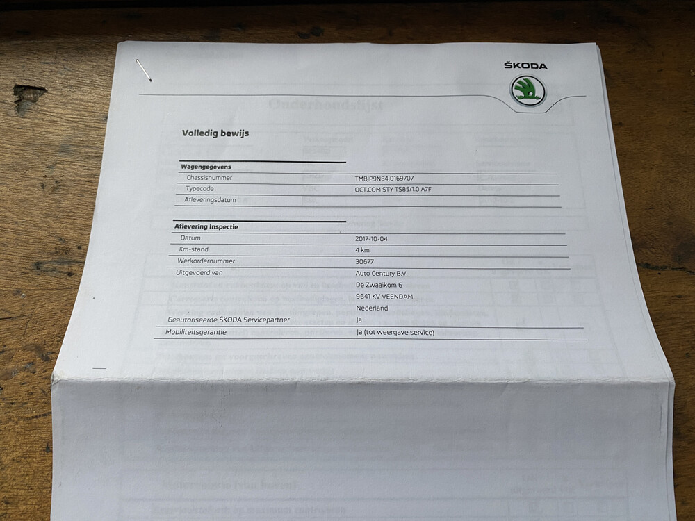Skoda Octavia Combi TSI Greentch Style Business 116hp 2017 -Orig EN-, PZ-795-K
