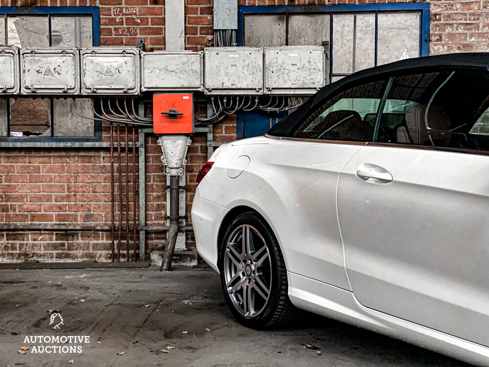 Mercedes-Benz E200 Ambition Sport Edition 184pk 2016 Cabriolet E-klasse, JT-474-Z 