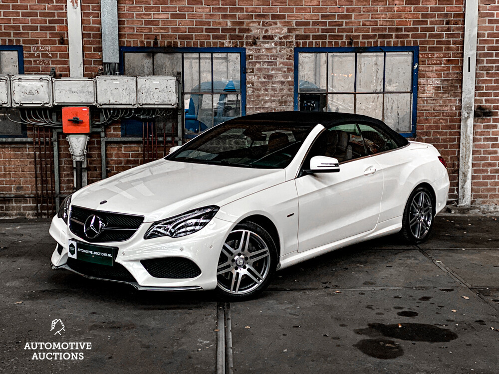 Mercedes-Benz E200 Ambition Sport Edition 184pk 2016 Cabriolet E-klasse, JT-474-Z 