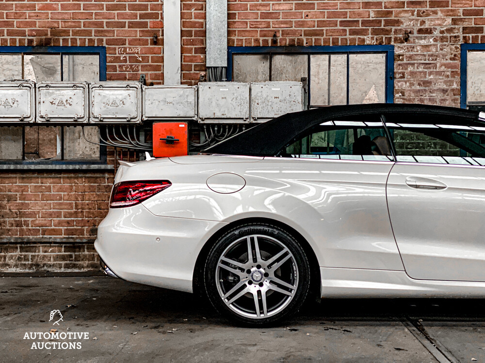 Mercedes-Benz E200 Ambition Sport Edition 184pk 2016 Cabriolet E-klasse, JT-474-Z 